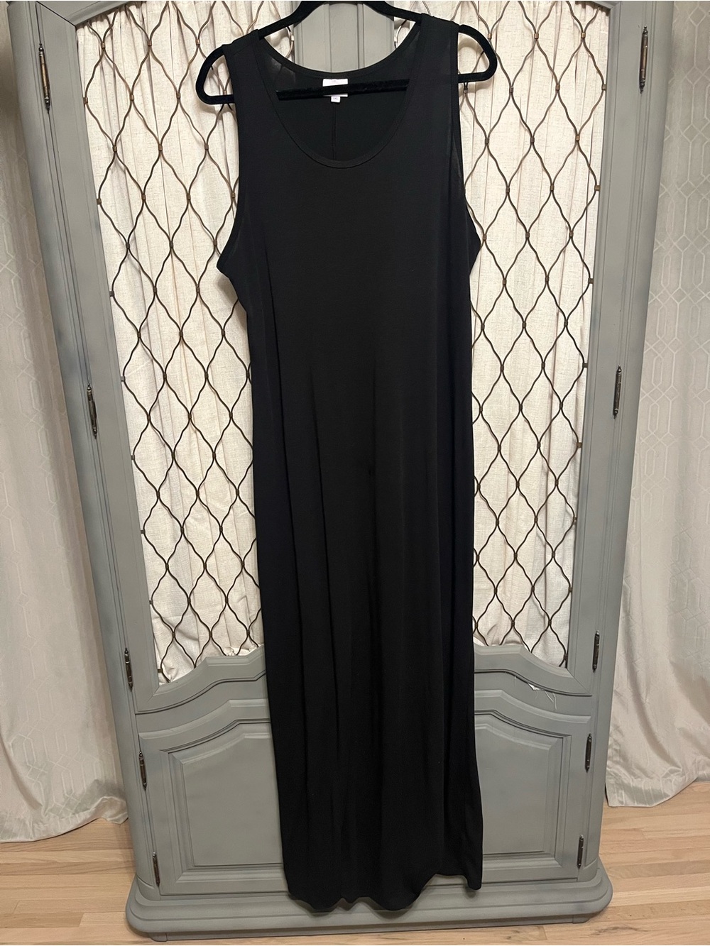 LuLaRoe Black Racerback Maxi Dress - Picture 5 of 6
